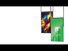 Lcd-scherm van het winkelvenster