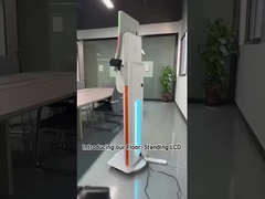 Op de vloer staan Selfservice Bestelkiosk voor Hotelbibliotheek Hotpot LCD Menu Mobiele POS