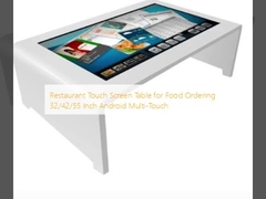 Restaurant touchscreen tafel voor het bestellen van voedsel 32/42/55 inch Android Multi-Touch