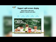 Commercieel Digitaal Tafelbord Menu Toont Tafel Advertentie Poster Stand Desktop Hotel