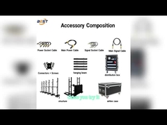 Bühnenconcert Kerk Evenementen LED Verhuur Display Video Muur Indoor Outdoor Panel DJ Booth