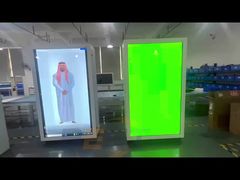 Workshop Product Display for Holographic Transparent Cabinets