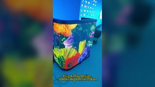 Aangepaste LED-receptie in hoogte verstelbaar