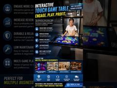 Slim restaurant-touchscreen-bestelsysteem voor tafels
