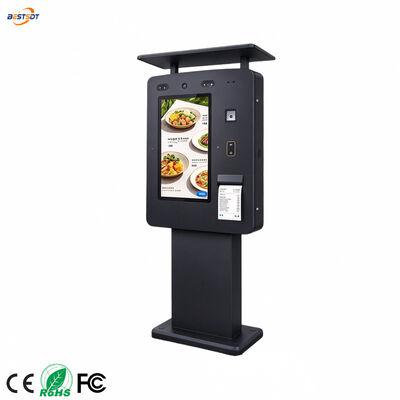 Kwaliteit  43 Inch Outdoor Self Ordering Kiosk IP65 Payment Terminal with Receipt Printer Fabriek