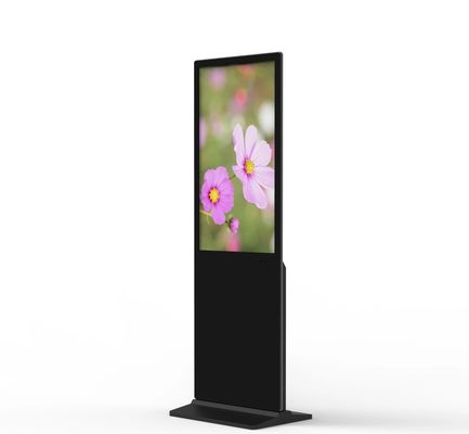 43 55 inch Indoor Free Standing capaciteit touchscreen kiosk digitale borden en displays met gezichtsherkenning camera
