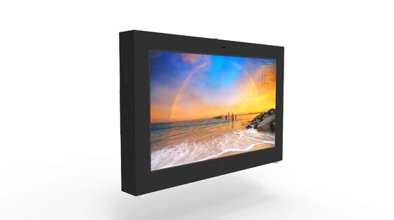 55/65 inch IP65 waterdichte buiten LCD Digital Signage met 2500 Cd/m² helderheid Touch LCD-scherm