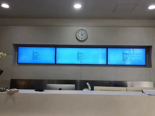 Retail Store Stretched Bar LCD Display Op maat gemaakte Ultra Wide LCD-plankdisplay