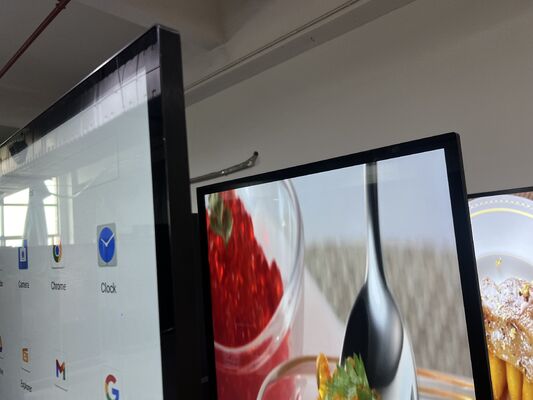 55 inch Android OS LCD Digital Signage met 350 Cd/m² helderheid voor binnen- en buitenreclamescherm