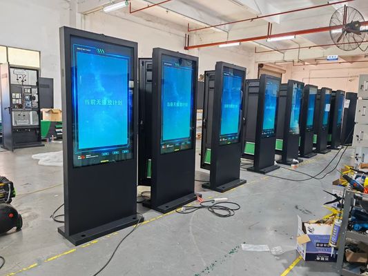 43 75 inch touchscreen verticaal lcd-paneel stand advertentie display led advertentie machine full hd groot advertentie s