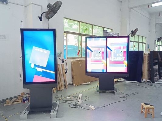 43-75 inch touchscreen LCD-advertentie-display met 2500 nits Helderheid en 178°/178° kijkhoek