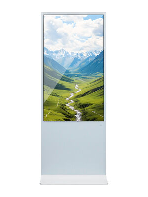 55 inch Indoor LCD Digital Signage met 350 Cd/m2 Helderheid en Android OS voor Advertising Display Screen