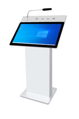 27 inch Digital Podium Lectern met Intel i5 6th Gen en 350 Cd/m2 Helderheid voor Smart Multimedia Presentaties