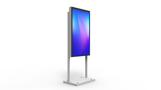 55 inch Outdoor LCD Digital Signage met 2500Cd/m2 Helderheid en Android OS voor Reclame Totem