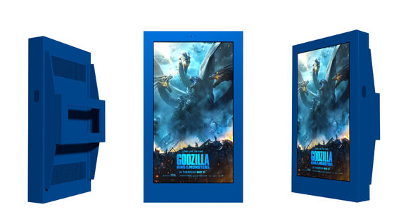 Smart Outdoor LCD Digital Signage LCD Commercieel Display 4k Totem Kiosk Aanraakscherm