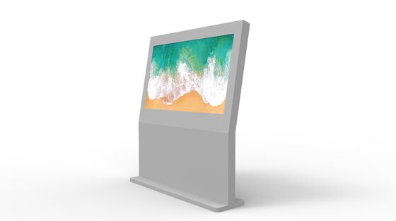 Buiten LCD-borden met 2500nits Helderheid Vierkern Cortex-A17 CPU en 178°/178° kijkhoek Digitaal bordendisplay