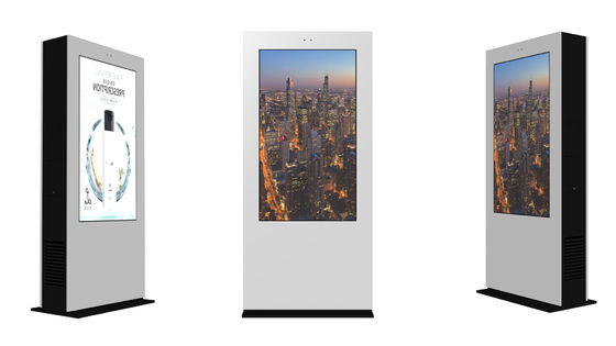 Smart Outdoor LCD Digital Signage LCD Commercieel Display 4k Totem Kiosk Aanraakscherm