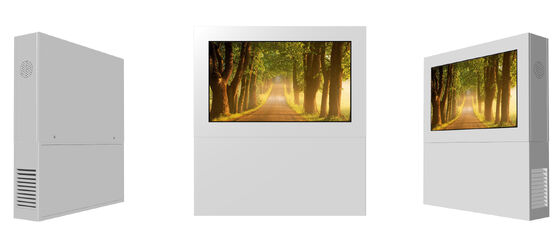 Buiten LCD-borden met 2500nits Helderheid Vierkern Cortex-A17 CPU en 178°/178° kijkhoek Digitaal bordendisplay
