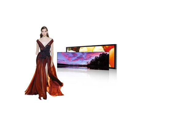 Smart Bar Shelf Advertentie Display Ultra Wide Stretched Bar Display
