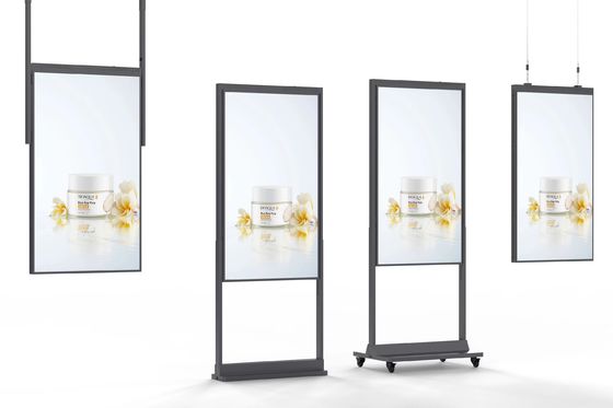 Hangend venster LCD-scherm Reclame-scherm Digitaal winkelvenster