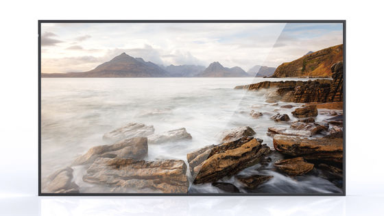 Meertalig winkelvenster scherm hangend lcd-scherm reclame scherm
