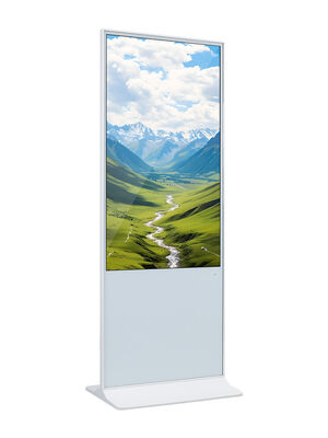 55 inch Android OS Touch Screen Kiosk met 350nits Helderheid LCD-advertentiebeeldscherm Digitaal signage