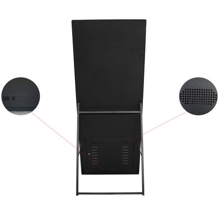 Digitaal beeldscherm op de vloer met quad-core Cortex-A17, 350 Cd/m2 Helderheid en 178°/178° kijkhoek Touchscreen Kiosk