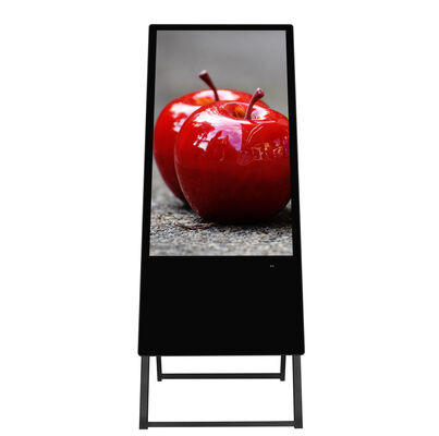 49-inch verticale LCD-kiosk met 350 nits helderheid en Android OS Digital Signage-display