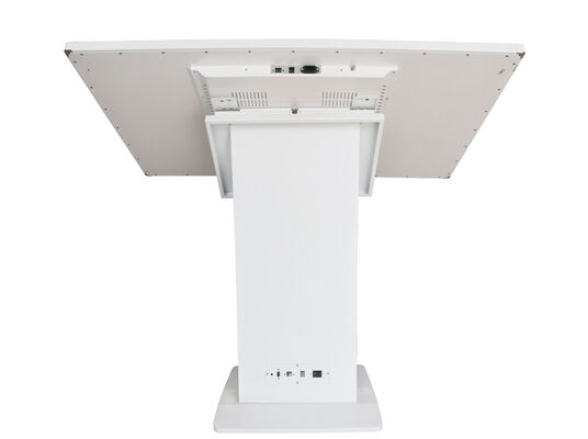 43 inch vloer staande touchscreen kiosk met 350 cd/m2 Helderheid LCD-advertentiebeeldscherm Digitaal signage