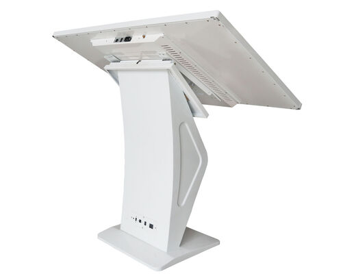 43 inch vloer staande touchscreen kiosk met 350 cd/m2 Helderheid LCD-advertentiebeeldscherm Digitaal signage