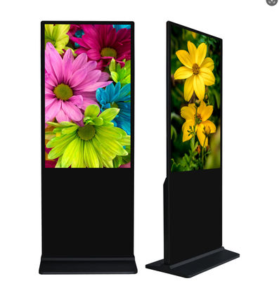 Touchscreen digitale display totem, vloer totem digitale signage kiosk