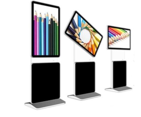 Indoor Touch Screen Kiosk met 2K-resolutie Verticaal LCD Digitaal Signage Display en 350 Cd/m2 Helderheid