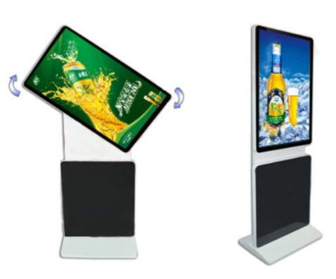 verticale signage display kiosk 4K videospeler LCD reclame display touchscreen met CMS