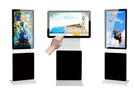 verticale signage display kiosk 4K videospeler LCD reclame display touchscreen met CMS
