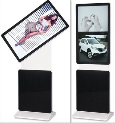 Verticale signage display kiosk met 4K videospeler en 350 Cd/m2 Helderheid LCD advertentie display