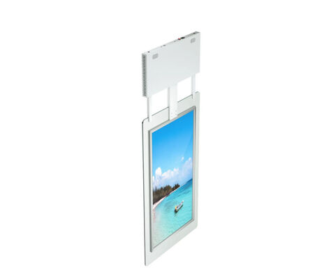 Tweezijdige 43 Duim Digitale Signage LCD Reclamevertoning met de Kiosk van het de Helderheidstouche screen van 350 Cd/m²