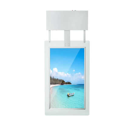 Hangende advertentieplaat Digitaal borden 55 inch Indoor Digitaal advertentie scherm