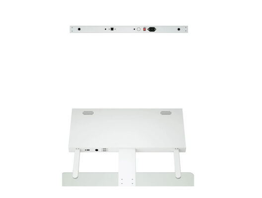 55 inch wandgemonteerd digitaal signage-display met 350 cd/m² helderheid LCD-reclamedisplay