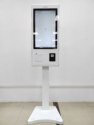24 inch Cashless Payment Self Service Kiosk met Android OS voor restaurants en rijen