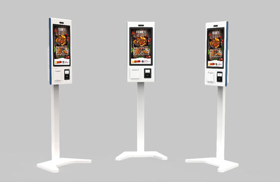 32 inch wandgemonteerde bestelkiosk met Quad-core Cortex-A17 voor zelfbedieningsbetaling