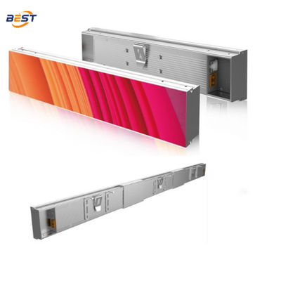 Indoor HD Custom-Size LED-plank scherm 300-1200x60mm Aluminium profiel kast 3840Hz vernieuwingssnelheid
