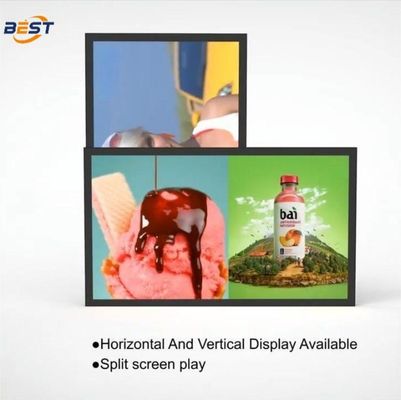Buiten IP66 Waterdicht Digitaal Signaal 55 Inch 5000nit UHD Aluminium legering