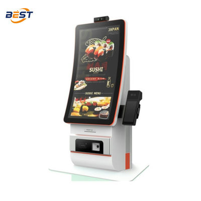 Desktop zelfbediening Bestelkiosk Compleet POS-systeem met barcode scanner Kassa