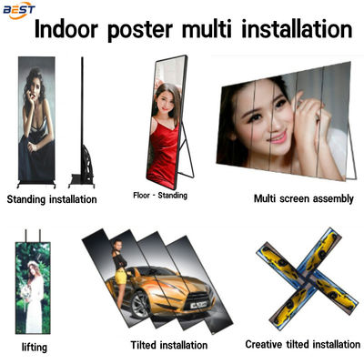 Commerciële LED-advertentie schermen OEM ODM Custom Digital LED Poster Solutions