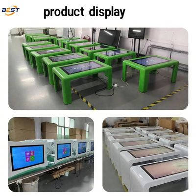 32/42/55 inch Android Multi-Touch Restaurant Touch Screen Table voor het bestellen van voedsel Maximale resolutie 3840X2160