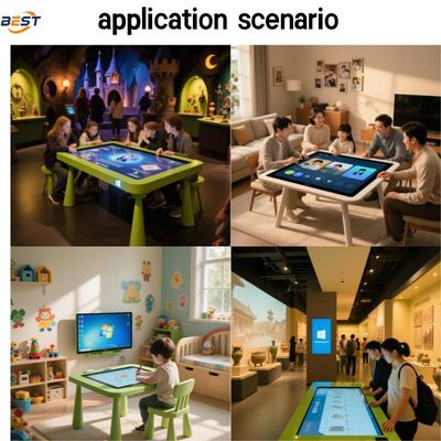 Digitaal slim aanraakspelbord met LCD-scherm Multi-Touch-spelcomputer