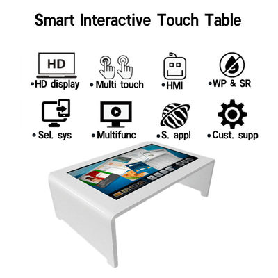 32/42/55 inch Android Multi-Touch Restaurant Touch Screen Table voor het bestellen van voedsel Maximale resolutie 3840X2160