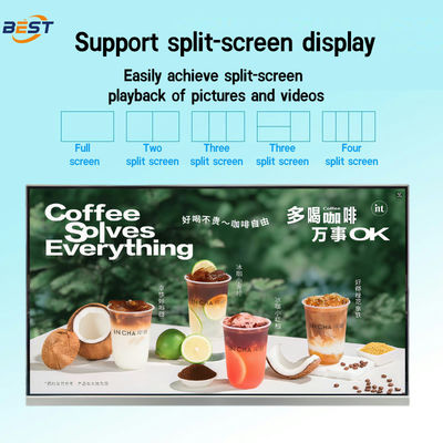 Commercieel Digitaal Tafelbord Menu Toont Tafel Advertentie Poster Stand Desktop Hotel