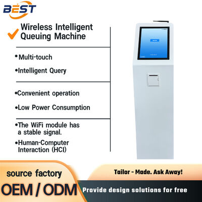 Smart Android Thermal Printing Queue Management System met meerdere talen en touchscreen interface