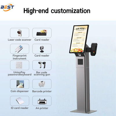 Aanpasbaar logo All-in-One POS-systeem met 21,5 inch scherm en Intel Core i5 CPU voor Retail en Restaurant